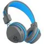 JLab Audio Neon Headphones On-Ear Feather Light (Bluetooth, Blue)