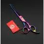 Purple Dragon Professional 7.0 inch 4PCS Pet Grooming Scissors Kit Japan Premium Steel Straight & Curved & Thinning Blade Dog Hair Cutting Shears Set with Case Purple Dragon Professional 7.0 inch 4PCS Pet Grooming Scissors Kit Japan Premium Steel Straight & Curved & Thinning Blade Dog Hair Cutting Shears Set with Case