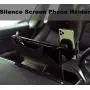 Car Cellphone Mount for Tesla Model 3 Model Y Monitor Fixed Clip Safety Cell Phone Holder Stand (Silence) Upgrade Silicone (All Screen Phone Holder)