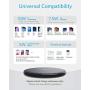 Anker Wireless Charger, PowerWave Pad Qi-Certified 10W Max for iPhone SE (2020), 11, 11 Pro, 11 Pro Max, Xs Max, XR, XS, X, 8, 8 Plus, AirPods, Galaxy S20 S10 S9 S8, Note 10 9 8 (No AC Adapter)