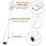 [Apple MFi Certified] Lightning to 3.5mm Headphones/Earbuds Jack Adapter Aux Cable Earphones/Headphone Converter Accessories Compatible with iPhone 11/Xs MAX/XR/X/8/8 Plus/7/ipad/iPod Support iOS 13