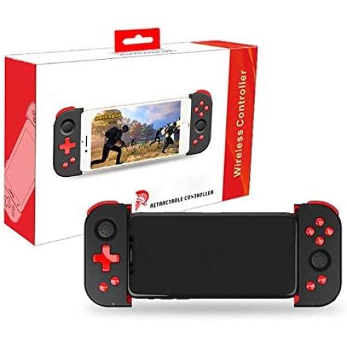 XWY Wireless Bluetooth Game Controller, Mobile Game Gamepad 2.4G Wireless Joysticks Controller,360 TV Turbo Function OTG & PS3 Apply to Phones/Tablets/Desktops
