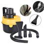 Huaze Portable Car Vacuum Cleaner High Power Corded Handheld Vacuum - 12V - Best Car & Auto Accessories Kit for Detailing and Cleaning Car Interior Wet Dry Vac Vacuum Cleaner (Yellow)