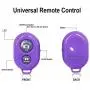 DaVoice Cell Phone Tripod Mount Adapter Holder + Wireless Remote Control + Carry Bag for iPhone X Se 8 7 6 6s Plus 5 5s 5c Samsung Galaxy S9 S8 S7 S6 S5 Edge Universal Bracket Attachment (Violet) DaVoice Cell Phone Tripod Mount Adapter Holder + Wireless Remote Control + Carry Bag for iPhone X Se 8 7 6 6s Plus 5 5s 5c Samsung Galaxy S9 S8 S7 S6 S5 Edge Universal Bracket Attachment (Violet)