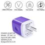 5 Pack USB Charger Wall Plug HUHUTA Dual Port 2.1A USB Phone Charger Adapter Block Box Replacement Fast Charging Plug Compatible for iPhone Xs, iPad, Samsung Galaxy S20, Moto, Google Pixel and More