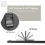 ICHECKEY Finger Ring Stand 360 Rotation Cell Phone Ring Stand Holder Grip Kickstand Universal Mobile Phone Ring for iPhone 7 7 Plus 6S 6, Samsung Galaxy S6 S7 S8 S8 Plus, Note, LG (Black)