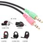 Alitutumao Replacement Audio Aux Cable Cord Compatible with Sennheiser Game ONE, Game Zero, PC 373D, GSP 350, GSP 500, GSP 600 Gaming Headset to Xbox One PS4 PC and Smartphones