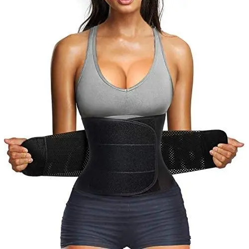 Nebility Women Waist Trainer Belt Tummy Control Waist Cincher Trimmer Sauna Sweat Workout Girdle Slim Belly Band Nebility Women Waist Trainer Belt Tummy Control Waist Cincher Trimmer Sauna Sweat Workout Girdle Slim Belly Band