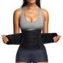 Nebility Women Waist Trainer Belt Tummy Control Waist Cincher Trimmer Sauna Sweat Workout Girdle Slim Belly Band