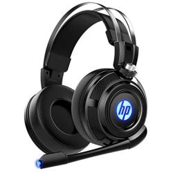 HP Wired Stereo Gaming Headset with mic, for PS4, Xbox One, Nintendo Switch, PC, Mac, Laptop, Over Ear Headphones PS4 Headset Xbox One Headset and LED Light with 3.5mm Jack and Splitter Cable