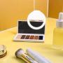 [New 2020] Clip on Selfie Ring Light for iPhone & Android [Rechargeable Battery] with LED Light for Smart Phone Camera Round Shape, White