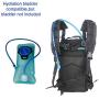 X&X Hiking Daypacks Hydration Pack Tactical Backpack Waterproof for Outdoor Travel Camping School (Bladder no Included)