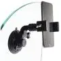 Livestream Gear - Glass Suction Mount for Phone, Perfect for Live Stream, FB Live, Youtubers, or Photos. Great for Glass or Mirror. Use for WOD; Fitness Streams at Home, or Gym. (Large Phone Holder)