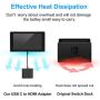 Update Version FastSnail Mini Dock HDMI Hub Adapter for Nintendo Switch, HDMI Type C Converter Cable for Switch