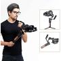 FeiyuTech AK2000s Gimbal Camera Handheld Stabilizer with Versatile Handle LCD Screen for DSLR Camera Sony a6300 a6400 a6500 Canon M50 EOS R Panasonic Nikon Fujifilm(Advanced Version)