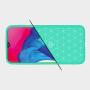 Samsung A20 case,Galaxy A20 Case,Galaxy A30 Case,MAIKEZI Soft TPU Slim Fashion Anti-Fingerprint Non-Slip Protective Phone Case Cover for Samsung Galaxy A20/A30(Mint Brushed TPU)