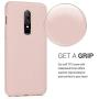 kwmobile TPU Silicone Case Compatible with OnePlus 6 - Soft Flexible Rubber Protective Cover - Dusty Pink