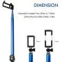 BMZX Bluetooth Long Selfie Stick- Super Length Lightweight Extendable Pole from 20 to 118 Built-in Wireless Remote Shutter Grip Holder Mount Compatible iPhone Samsung Android Cell Phone(Blue) BMZX Bluetooth Long Selfie Stick- Super Length Lightweight Extendable Pole from 20 to 118 Built-in Wireless Remote Shutter Grip Holder Mount Compatible iPhone Samsung Android Cell Phone(Blue)