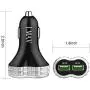 USB C Car Charger, Dual QC 3.0 Fast Car Charger Adapter with 3.3ft Fast Charging Cable Compatible for iPhone, Samsung, LG, iPad, 6A 48W and More.(2 Charger + 2 Cable) USB C Car Charger, Dual QC 3.0 Fast Car Charger Adapter with 3.3ft Fast Charging Cable Compatible for iPhone, Samsung, LG, iPad, 6A 48W and More.(2 Charger + 2 Cable)
