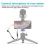 Alilong 3.5mm TRS to TRRS Adapter, Microphone Converter Audio Cable Adapter for iPhone & Android Smartphones Tablets Camera Video Recording
