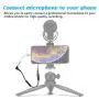 Alilong 3.5mm TRS to TRRS Adapter, Microphone Converter Audio Cable Adapter for iPhone & Android Smartphones Tablets Camera Video Recording Alilong 3.5mm TRS to TRRS Adapter, Microphone Converter Audio Cable Adapter for iPhone & Android Smartphones Tablets Camera Video Recording