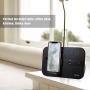dpnao 5 in 1 iPhone Charger Dock Station with Alarm Clock FM Radio