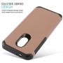 CasemartUSA Phone Case for [Alcatel TCL LX (A502DL)], [DuoTEK Series][Rose Gold] Shockproof Cover [Impact Resistant] for Alcatel TCL LX (Tracfone, Simple Mobile, Straight Talk, Total Wireless)