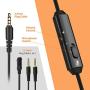 NUBWO N16 Stereo Gaming Headset with Noise Canceling Mic, Work from Home Headphones with mic for PS4, Xbox One, Nintendo Switch Lite, PC, Laptop, Mac