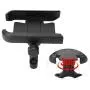 Enrilior Universal Motorcycle Bike Bicycle Cycling Mobile Phone Handlebar Holder Mount Bracket(Black) Enrilior Universal Motorcycle Bike Bicycle Cycling Mobile Phone Handlebar Holder Mount Bracket(Black)