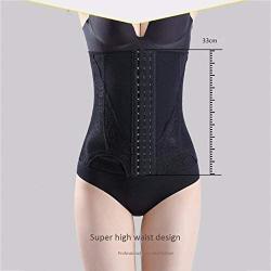 SMLCTY Plastic Waist Belt, Pelvic Belt, Abdomen Belt, Sports Girdle Belt, Post-Body Body Shaping Waist Seal, Three-Row Buckle Steel Bone, Seamless Body Shaping, Reshape Curve (Size : XXXL)