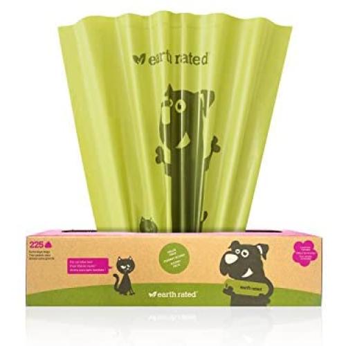 Earth Rated Extra Large Poop Bags, Poop Bags for Large Dogs, 225 Bags on a Large Single Roll, Each Cat Poop Bag Measures 11 x 13 inches