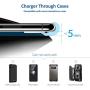 EasyAcc Fast Wireless Charger Desk Organizer USB Charging Station, Multi-Device iPhone iPad Tablet Charging Station Dock Stand, Induction Charger for iPhone 11 Pro X XS MAX XR 8, Samsung S10 S10e S9