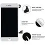 for iPhone 8 Screen Replacement, LCD Display 3D Touch Screen Digitizer Full Assembly with Proximity Sensor, Ear Speaker and Front Camera (Screen Replacement for iPhone 8 White) for iPhone 8 Screen Replacement, LCD Display 3D Touch Screen Digitizer Full Assembly with Proximity Sensor, Ear Speaker and Front Camera (Screen Replacement for iPhone 8 White)
