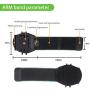 Wristband Phone Holder,HCcolo 360°Rotatable Universal Sports Wristband for iPhone X/8 Plus/8/7/6s,Galaxy S9 Plus/S9/S8 & Other 4”-6.5”Smartphone,Running Armband for Hiking Biking Walking (Wrist)