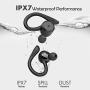HolyHigh Wireless Earbuds Bluetooth 5.0 IPX7 Waterproof, TWS Headphones 26H Long Playtime with Charging Case, Build-in Mic in Ear Sports Earbuds for Android