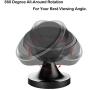 Magnetic Phone Car Mount, Pikabo Universal Stick On Dashboard 360 Degree Rotation Magnetic Cell Phone Holder for iPhone 11 Pro Max Xs MAX X 8 7 6 Plus Samsung Huawei Xiaomi and Others. (Black)