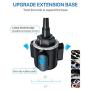 Andobil Cup Holder Phone Mount Ultimate Easy Clamp Hands-Free Cup Phone Holder for Car, Adjustable Gooseneck Cup Cradle Mount Compatible for iPhone SE/11 Pro/XR/XS Max/X/8 Plus/Samsung S20/S10+/Note 9