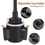 TORRAS Magnetic Cup Holder for Car, Gooseneck Magnet Cell Phone Car Mount Cradle Compatible with iPhone SE/Xs Max/X / 11/8, Samsung Galaxy S20 / S10 / S9 and More