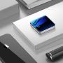 Portable Charger 10000mAh Power Bank,T-CORE Smallest External Battery Lightest Ultra Compact High Speed 2USB Cell Phone Mobile Pack for iPhone Xs X 8 7 6 Samsung Galaxy Note 9 S9 iPad Tablet-Silver