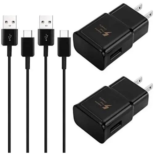 Adaptive Fast Wall Charger Adapter Compatible Samsung Galaxy S10 S9 S8 /Edge/Plus/Active,Note 9,Note 8,c9pro,LG G5 G6 G7 V20 V30 ThinQ Plus EP-TA with USB Type C to A Cable Cord Adaptive Fast Wall Charger Adapter Compatible Samsung Galaxy S10 S9 S8 /Edge/Plus/Active,Note 9,Note 8,c9pro,LG G5 G6 G7 V20 V30 ThinQ Plus EP-TA with USB Type C to A Cable Cord