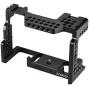 Andoer Camera Cage Stabilizer, Aluminum Alloy Video Film Movie Making Camera Video Cage 1/4 Inch Screw with Cold Shoe Mount for Sony A7II/A7III/A7SII/A7M3/A7RII/A7RIII
