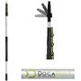 DocaPole 6-24 Foot Extension Pole - Multi-Purpose Telescopic Pole // Light Bulb Changer // Paint Roller // Duster Pole // Telescoping Pole for Window Cleaning, Gutter Cleaning, and Hanging Lights