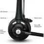 Bluetooth Headset with Microphone, Wireless Headset, Bluetooth Headphones with Mic, Portable Phone Headset, Headsets Suitable for VOIP, Skype, Call Centers, Offices, Truckers/Truck Drivers - Vont