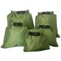 Fantye 5 Pack Waterproof Dry Sacks, Lightweight Outdoor Dry Bags Ultimate Dry Bags for Rafting Boating Camping (1.5L, 2.5L, 3.5L, 4.5L, 6L)