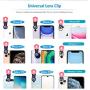 Cell Phone Camera Lens Kit,11 in 1 Universal 20x Zoom Telephoto Lens,0.63Wide Angle+15X Macro+198°Fisheye+2X Telephoto+Kaleidoscope+CPL/Starlight/Eyemask/Tripod/Remote,for Most Smartphone (Black)