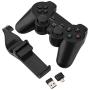 Bewinner 2.4G Wireless Game Controller, Smart Gamepad with Receiver USB Bluetooth Game Controller for TV Box PC Computer Mobile Phone 360° Joystick Portable Gaming Joystick Handle