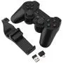 Bewinner 2.4G Wireless Game Controller, Smart Gamepad with Receiver USB Bluetooth Game Controller for TV Box PC Computer Mobile Phone 360° Joystick Portable Gaming Joystick Handle