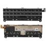 Oumij High Sensitivity Mobile Phone Keyboard Assembly Digital Button for BlackBerry Q30.(Black)