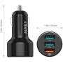 AUKEY USB Car Charger, 42W Quick Charge 3.0 Car Charger for iPhone 11/11 Pro/Xs/Max/XR, iPad Pro, Samsung Galaxy Note10+ and More