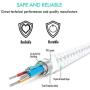 iPhone Cable TecMad Short [C89 Apple MFi Certified] iPhone Cable Nylon Braided 90 Degree Fast Charger Cord Data Sync Cable for iPhone Xs XS Max XR X/iPhone8/7/6 Plus/5s/iPad/Mavic (Gray 0.65ft)
